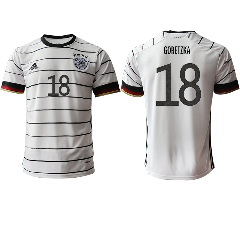 Men 2021 Europe Germany home AAA version #18 soccer jerseys